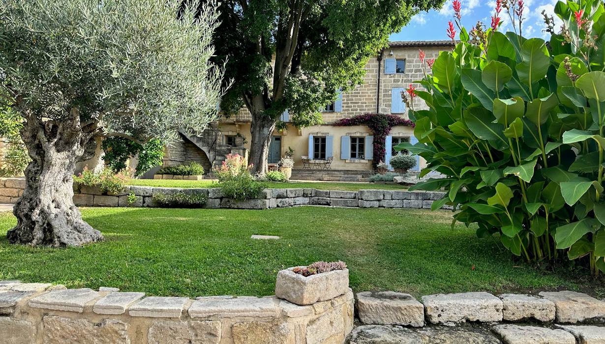 Le Mas de Somi le jardin