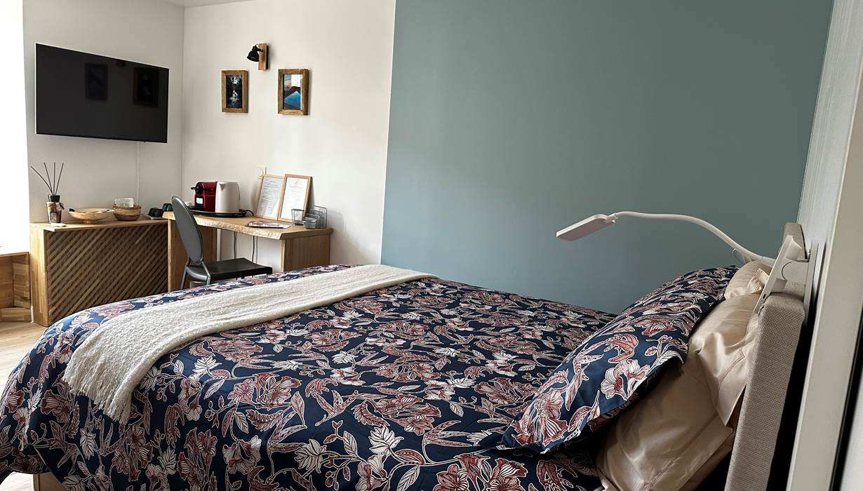 Chambre bleue