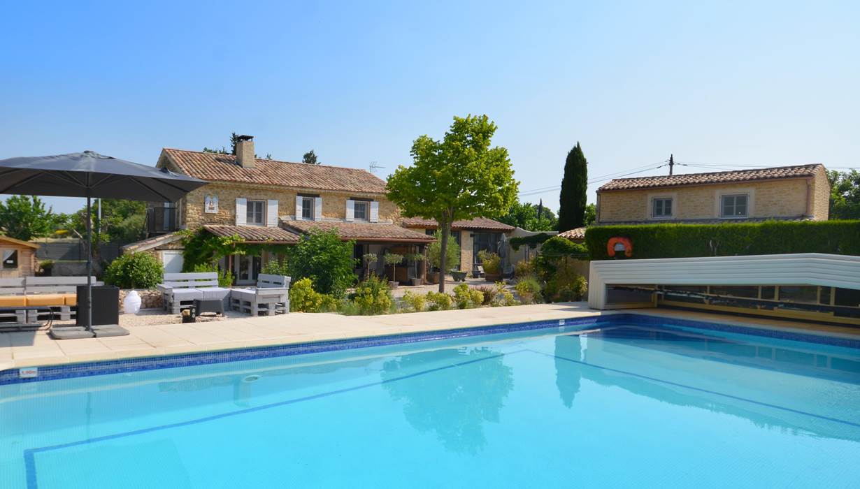 la mas provencal et la piscine