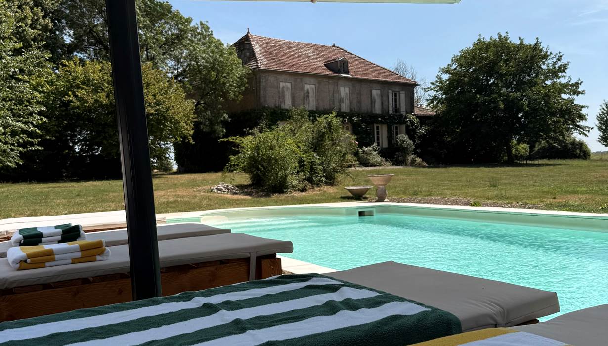 Domaine de Chaunac - Piscine 10x5m
