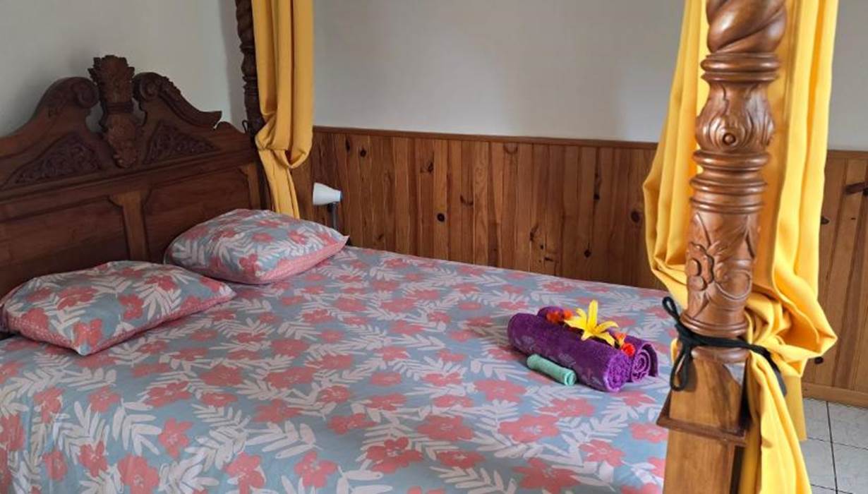 Case Tortue - chambre baldaquin
