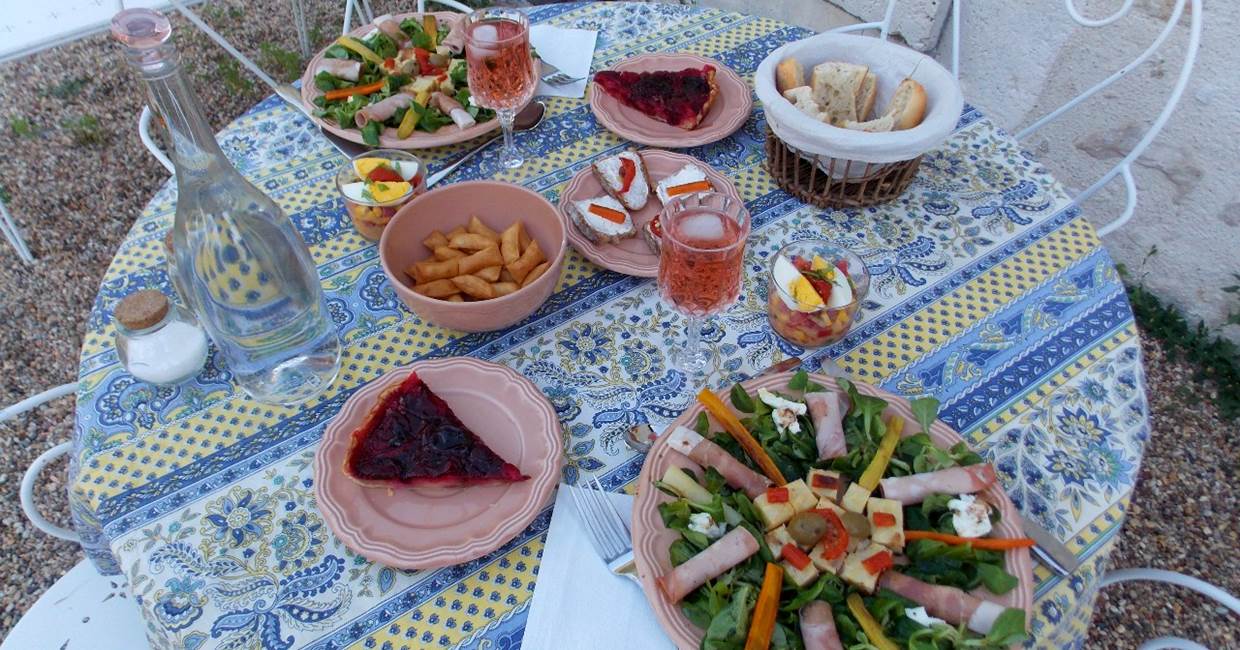 Domaine du Gué du Roi Plateau Repas