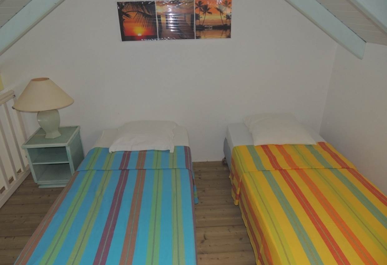 chambre avec lits jumeaux