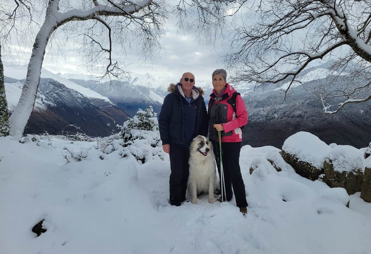 Plateau du Bénou sous la neige_Décembre 2024