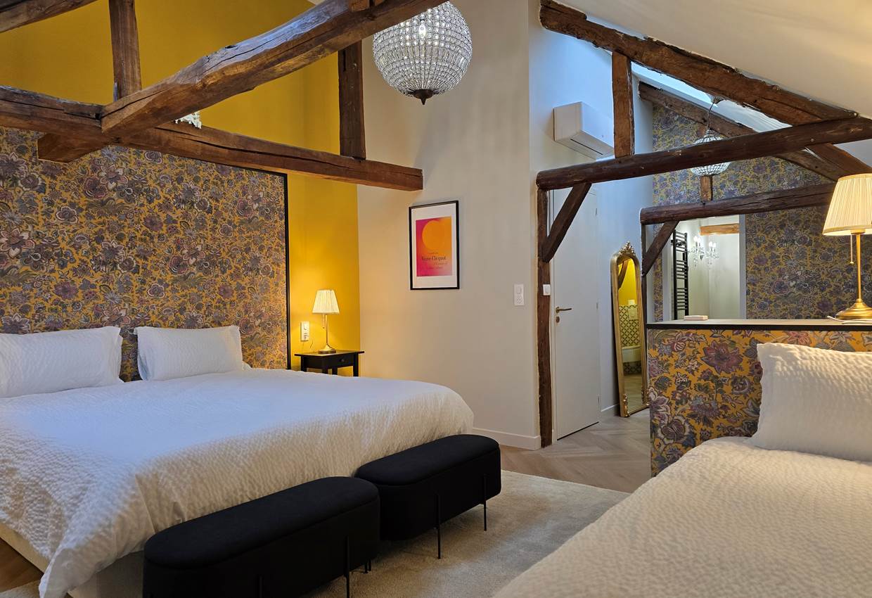 Gite groupe champagne chambre 5 ter