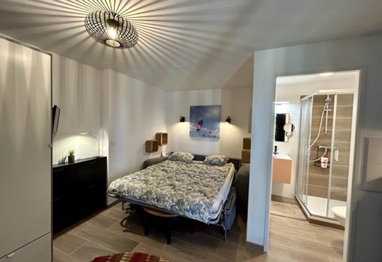 Espace prêt pour la nuit