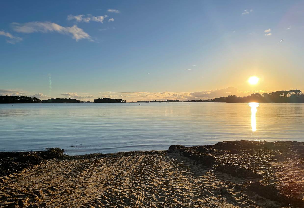 Soleil couchant Locmiquel 14 Decembre 2024