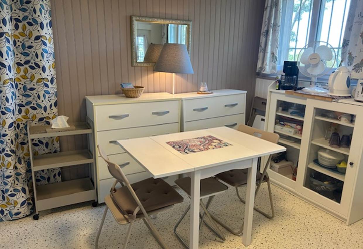 Séjour lits pliables fermés