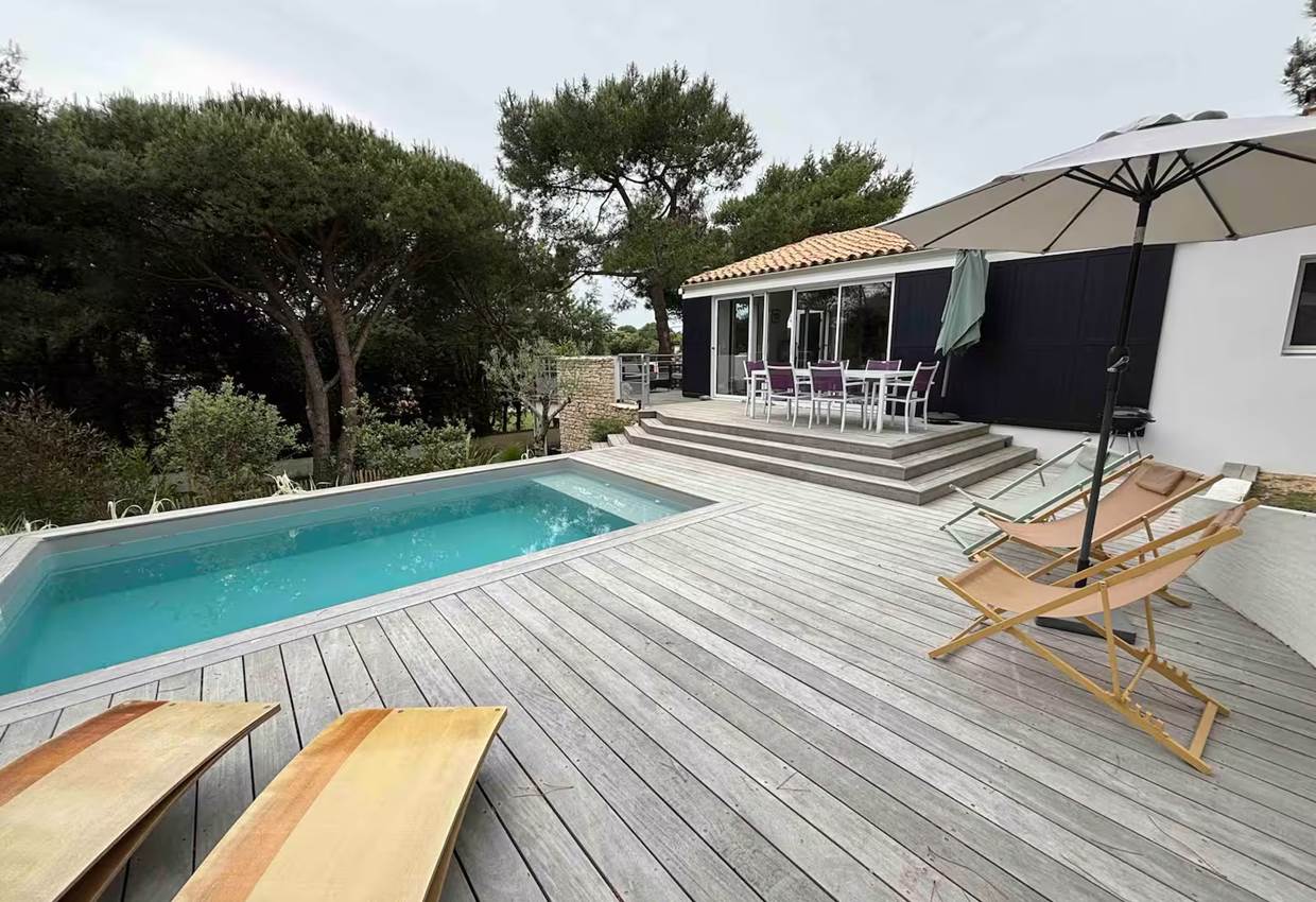 Villa La Canopée - Ile d'Oléron - piscine