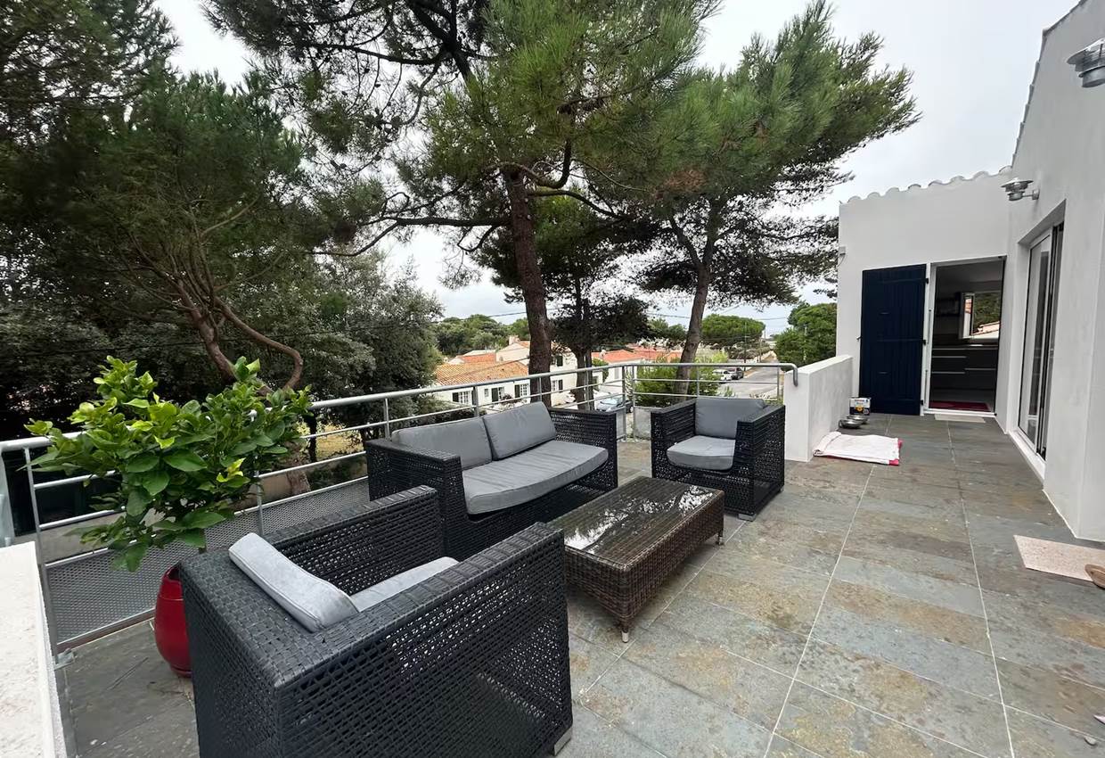 Villa La Canopée - Ile d'Oléron - terrasse