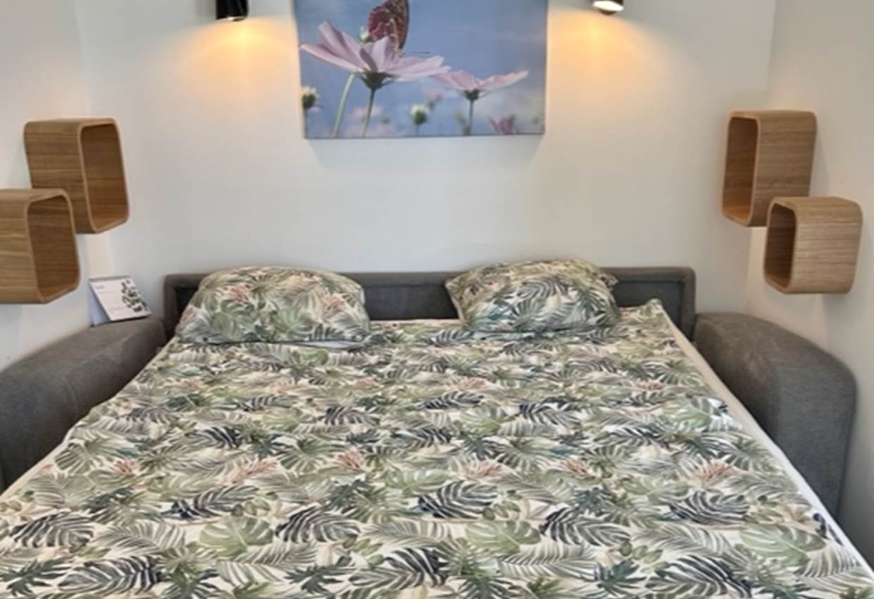 Canapé ouvert en lit 2 places