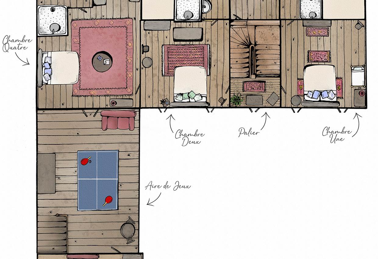 Maison Manechal 1er etage