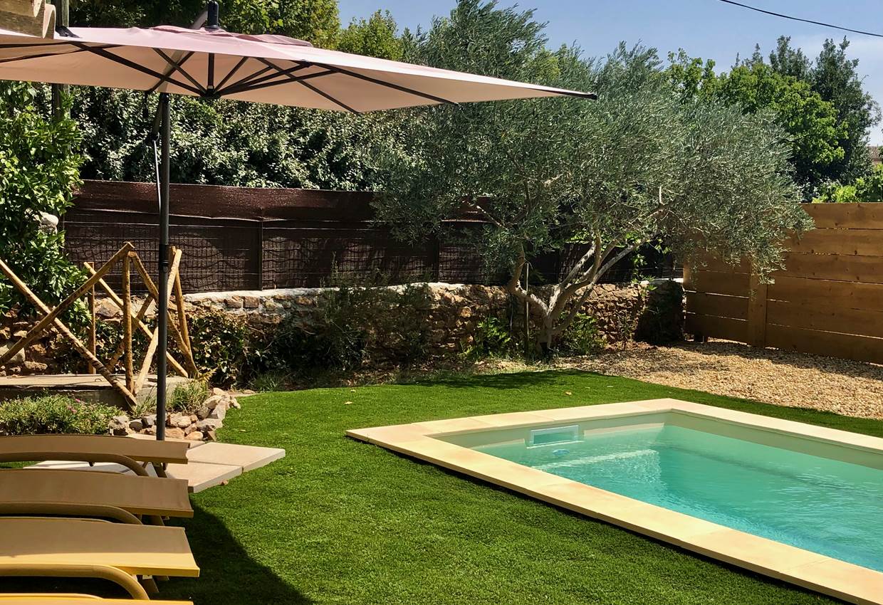 Piscine privée la boheme