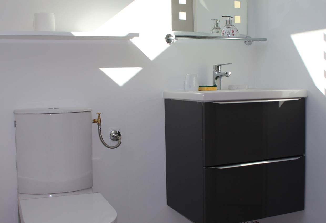 Salle de bains niveau 2.