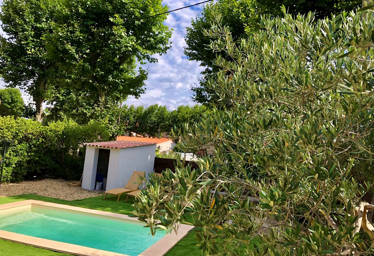 Piscine privée la bohème