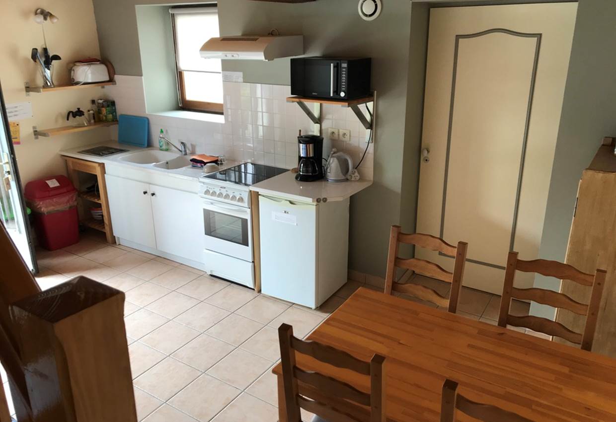 Chapiteau cuisine et séjour