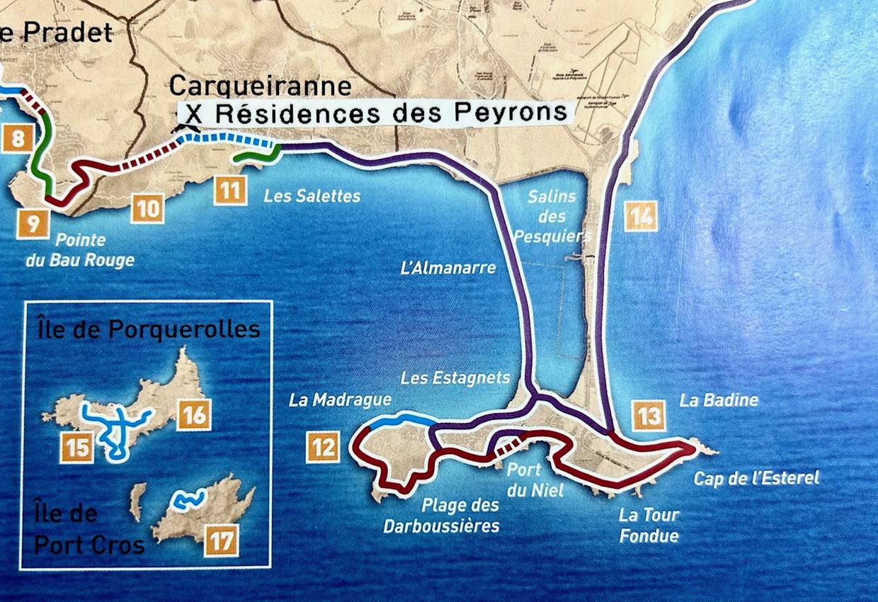 Randonnées depuis la résidence