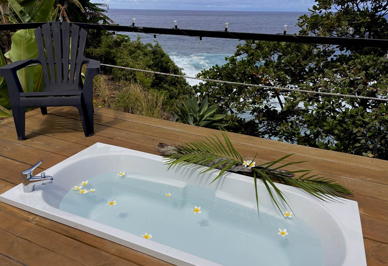 baignoire vue mer