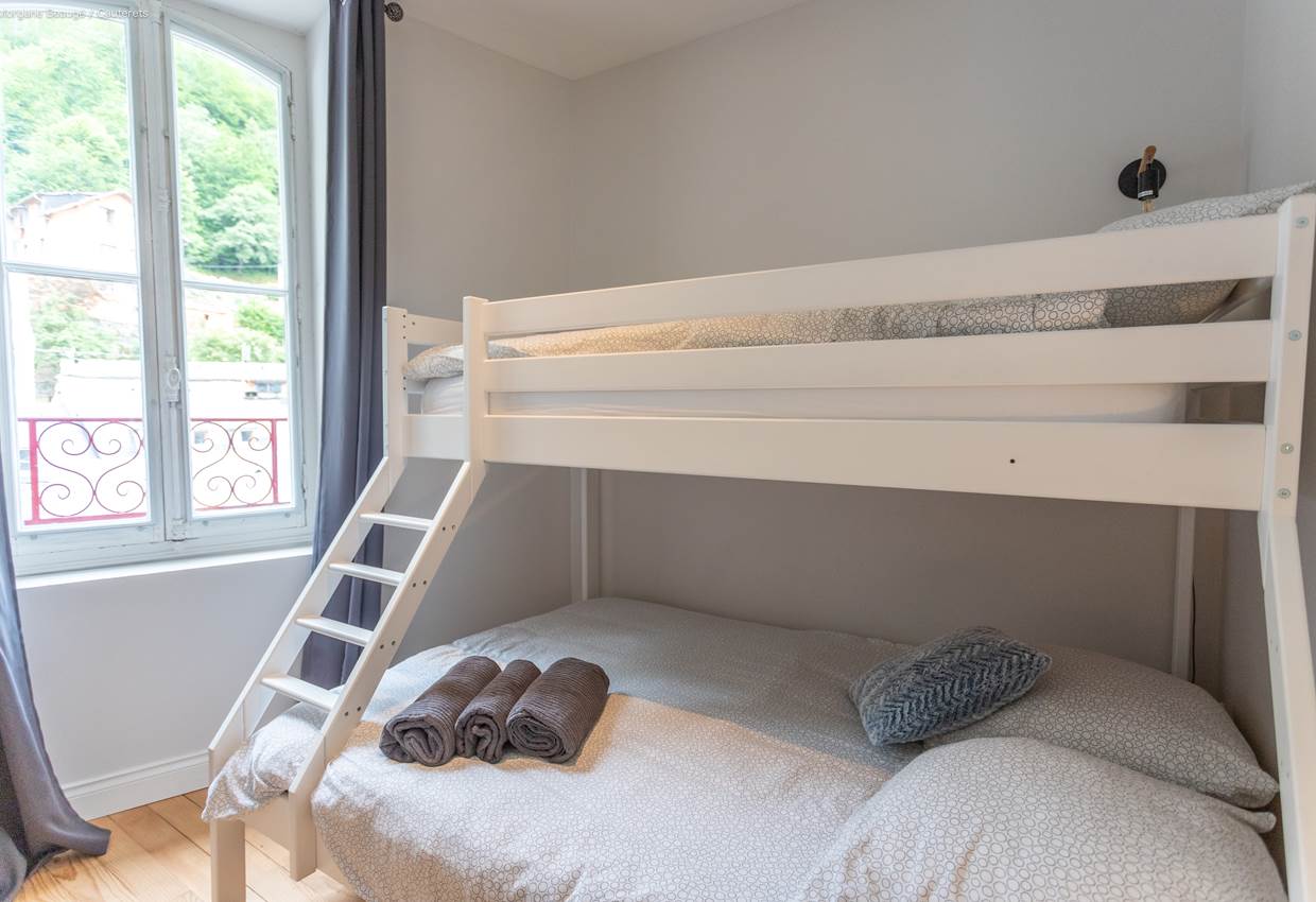 photo zipée lit triple