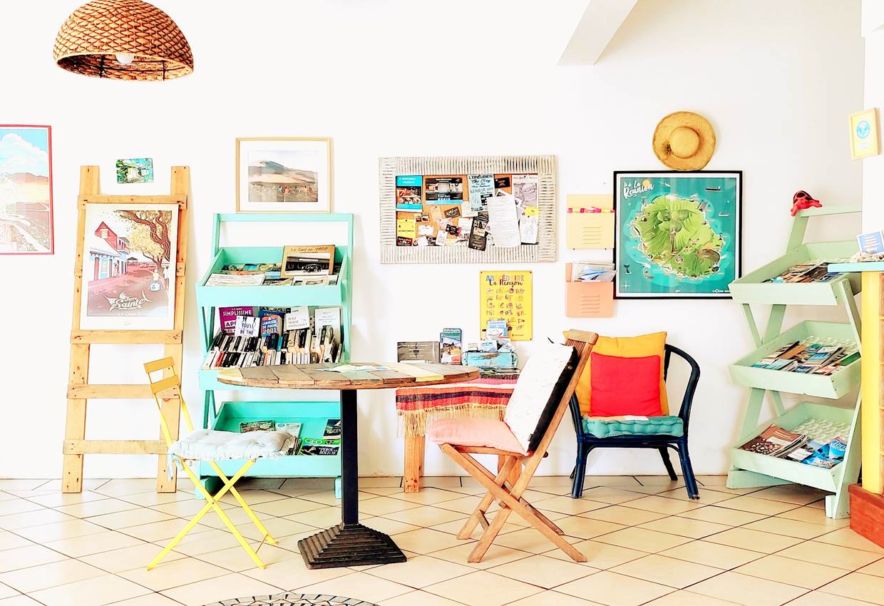 Les espaces à partager de l'auberge