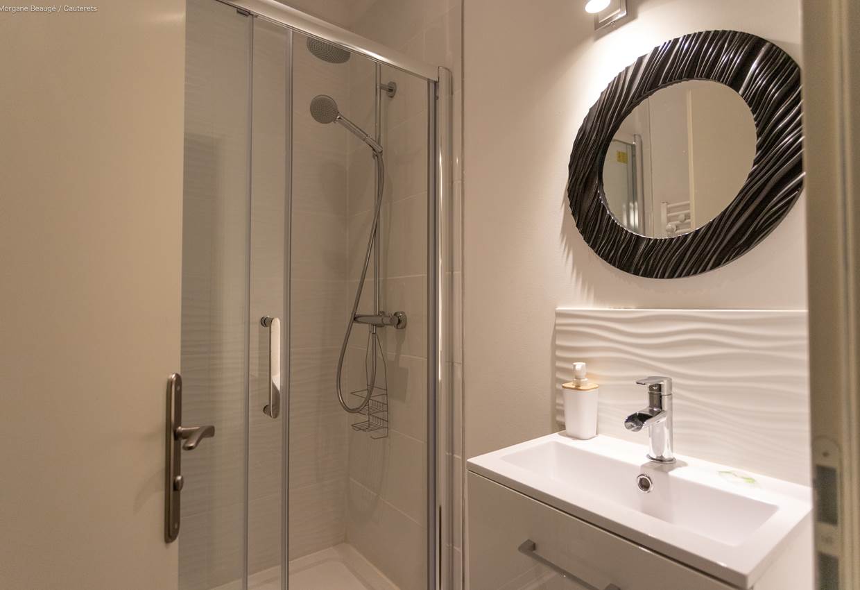 salle de douche zippée