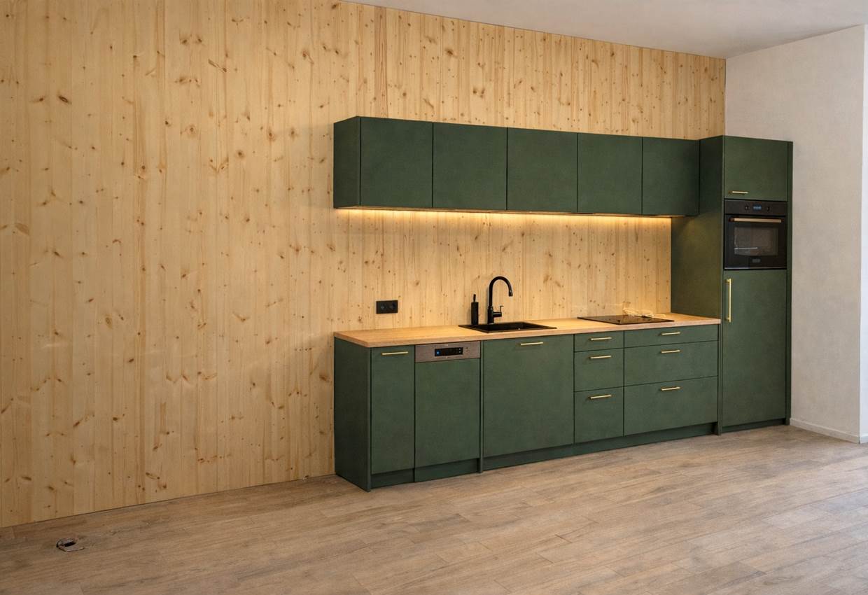 Croquis cuisine LA CLAIRIERE