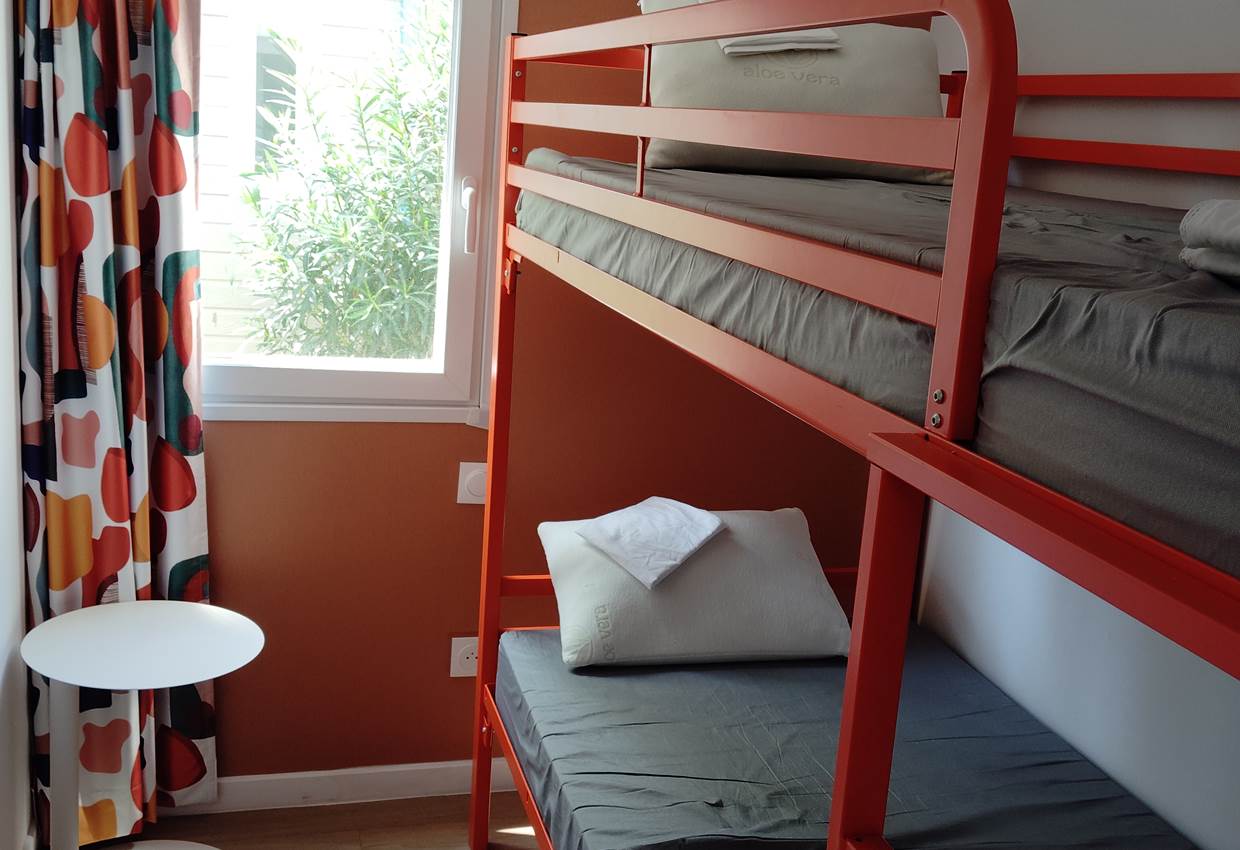 Chambre à coucher lits superposés