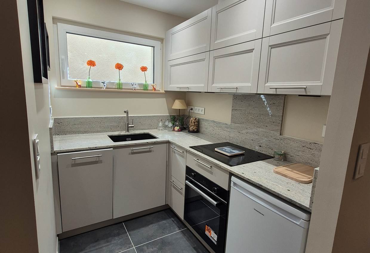 Cuisine équipée dernier cri dédiée aux chambres d'hôtes