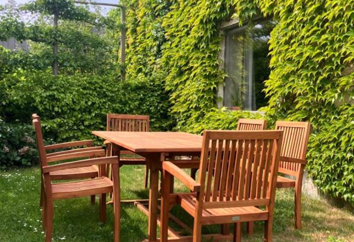 Terras van vakantiewoning 