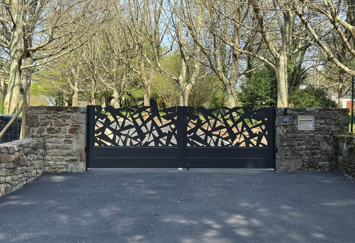 Portail entrée du domaine