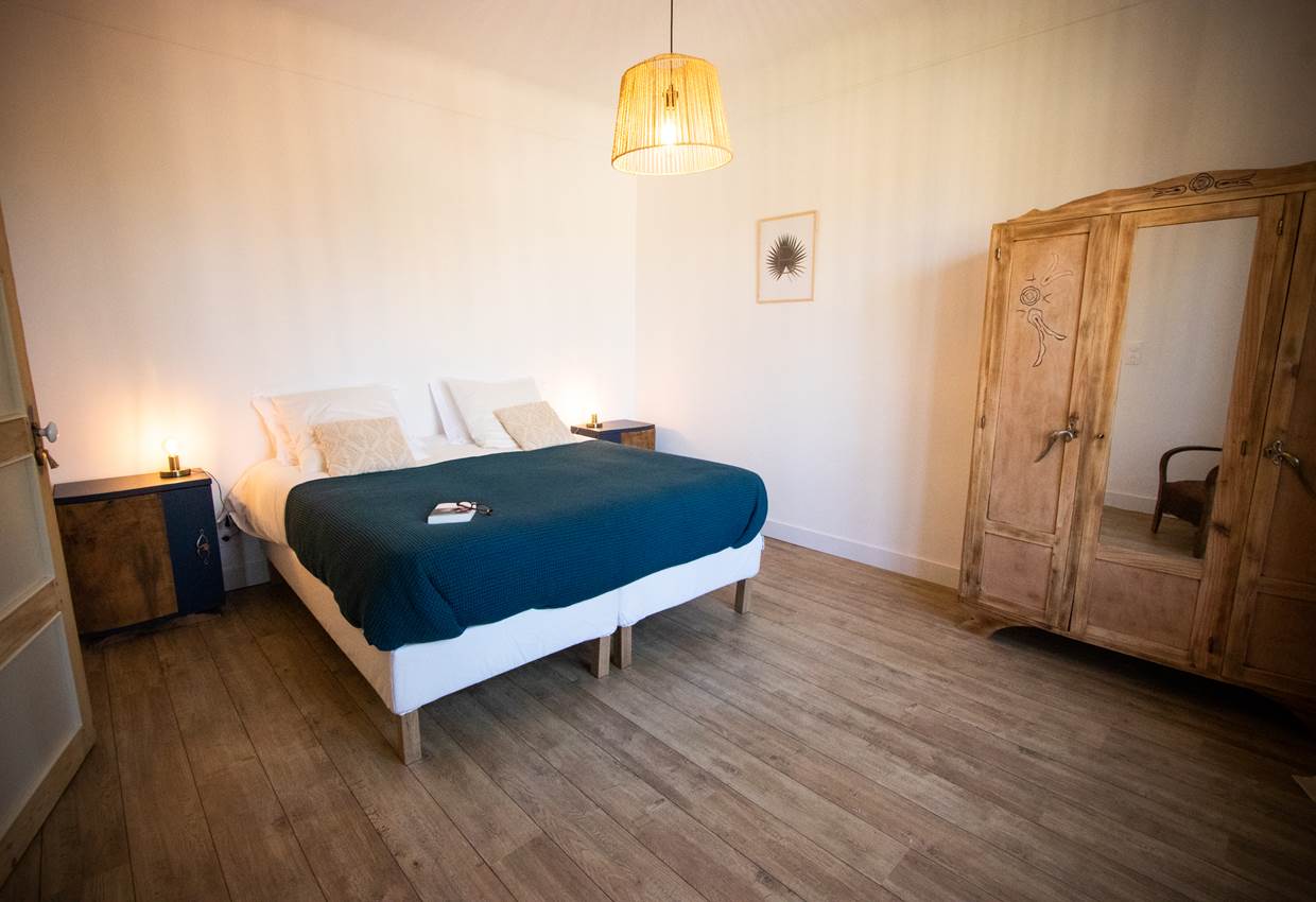 gites corbieres la boheme montseret chambre