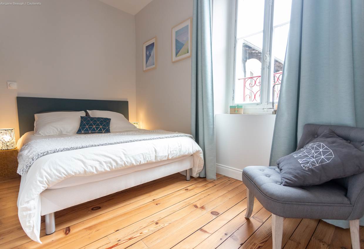 photo zippée chambre bleue