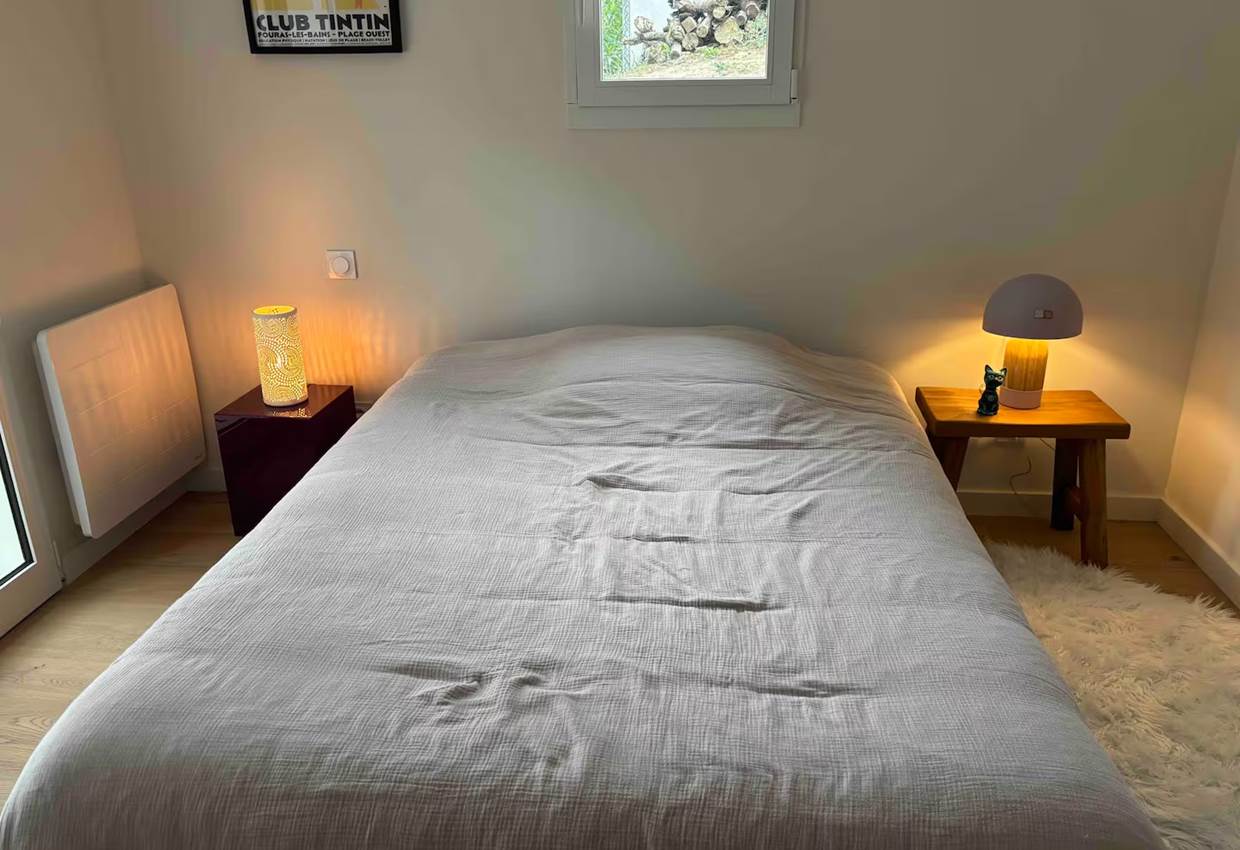 Villa La Canopée - Ile d'Oléron - chambre lit 140cm