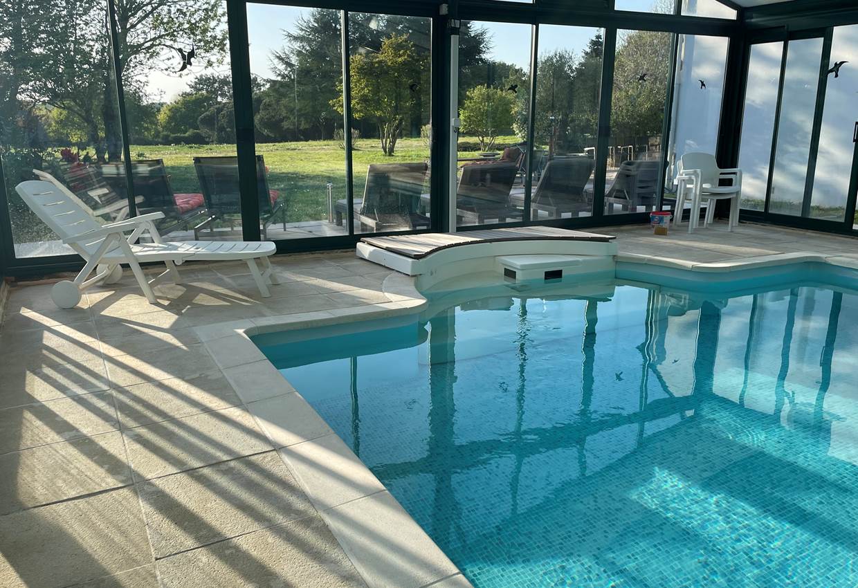 Piscine chauffée