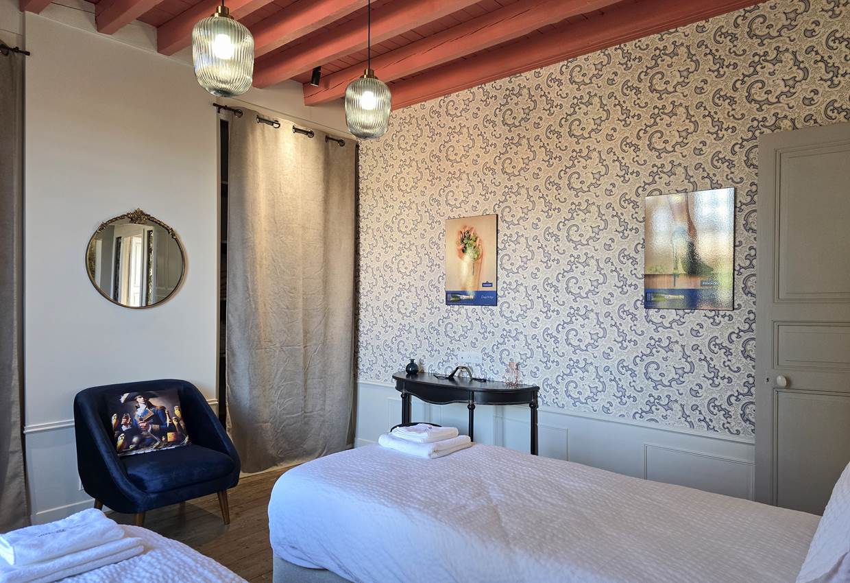 Gite groupe champagne chambre 3 bis
