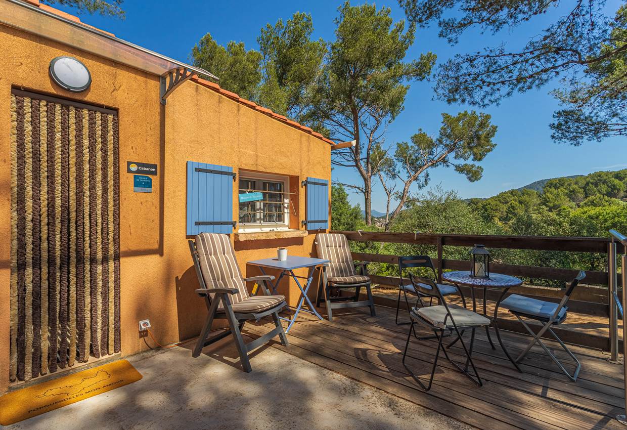 CABANON terrasse côté mer