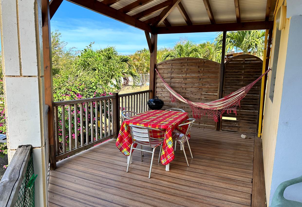 Terrasse pour groupe de plongeur