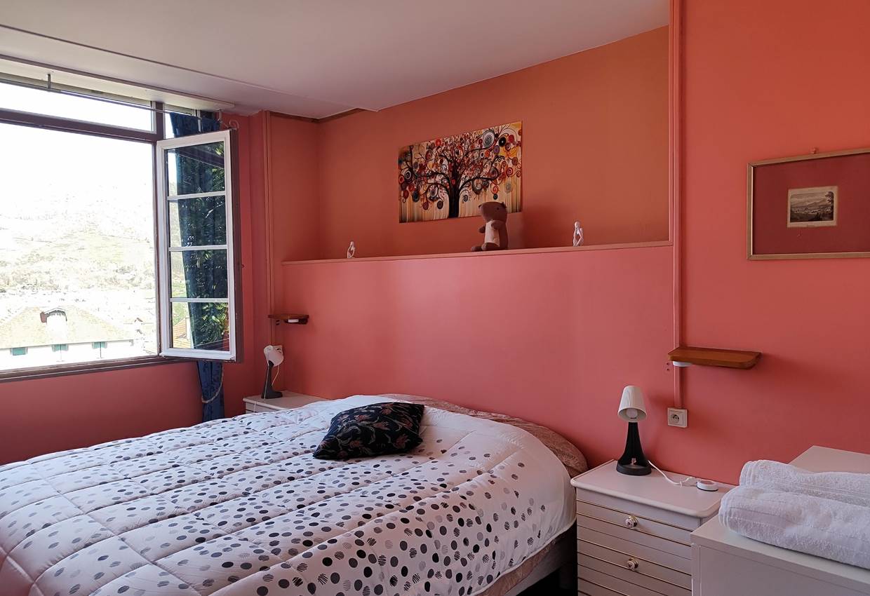 Chambre double avec vue sur les montagnes