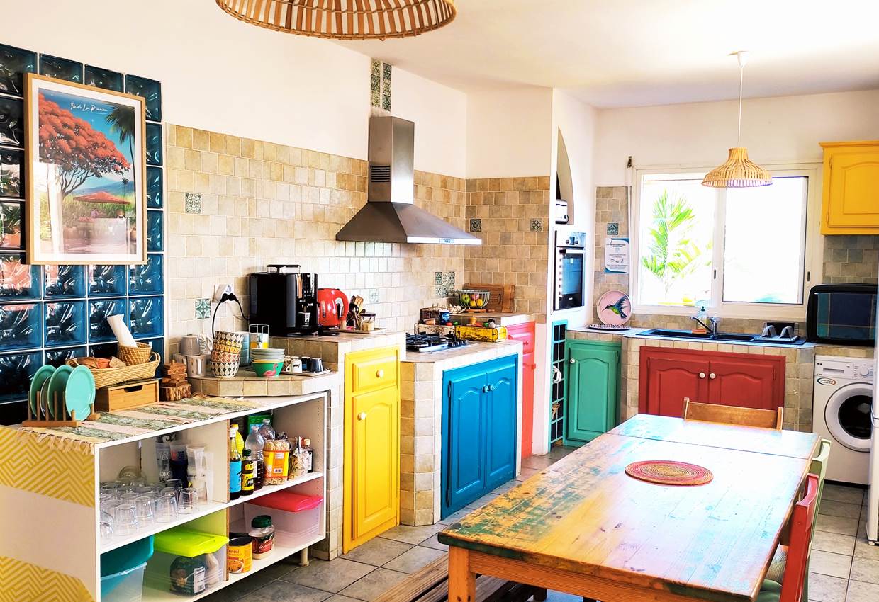 La cuisine conviviale de votre auberge à la Réunion