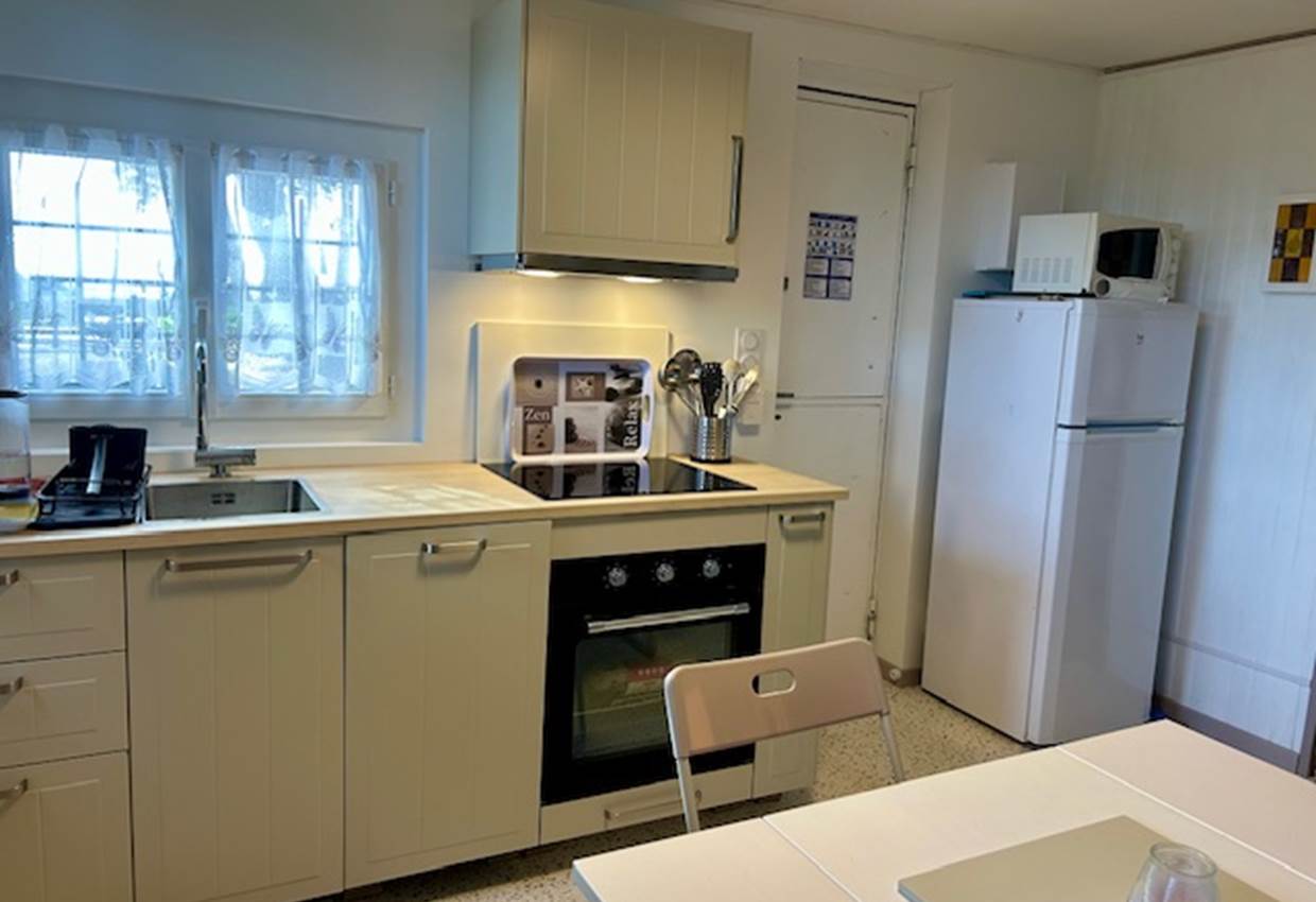 Cuisine et réfrigérateur