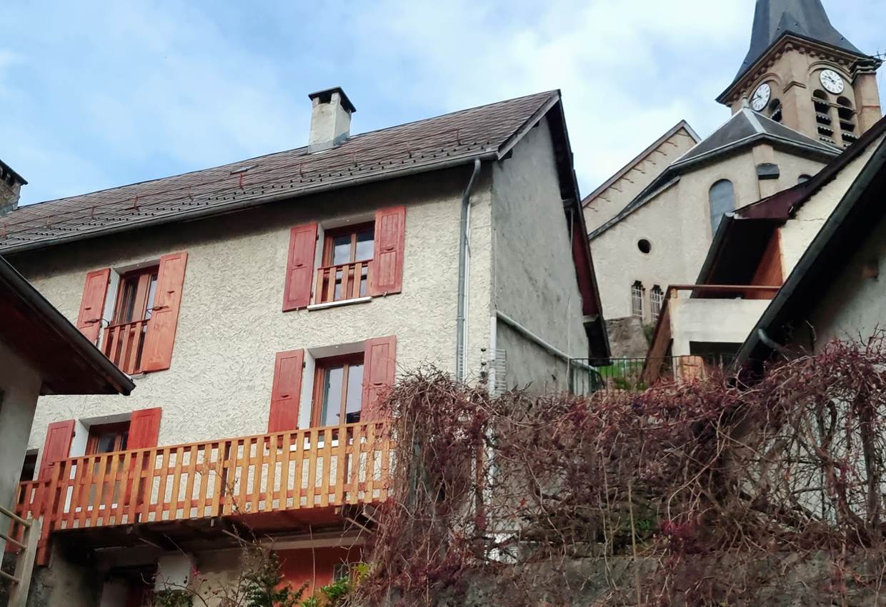 Vue sur chalet Arnol