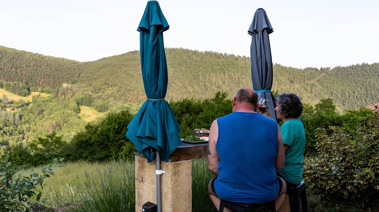 Petit déjeuner privatif en terrasse