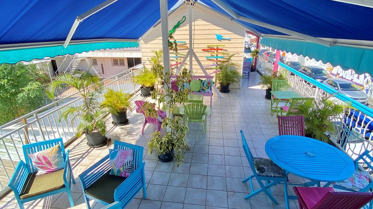 terrasse conviviale