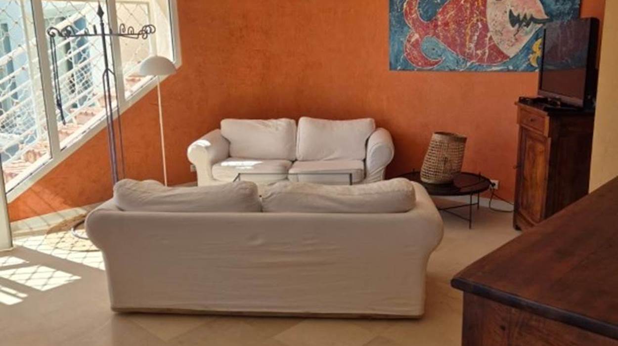 Espace salon entree  villa Super Cannes