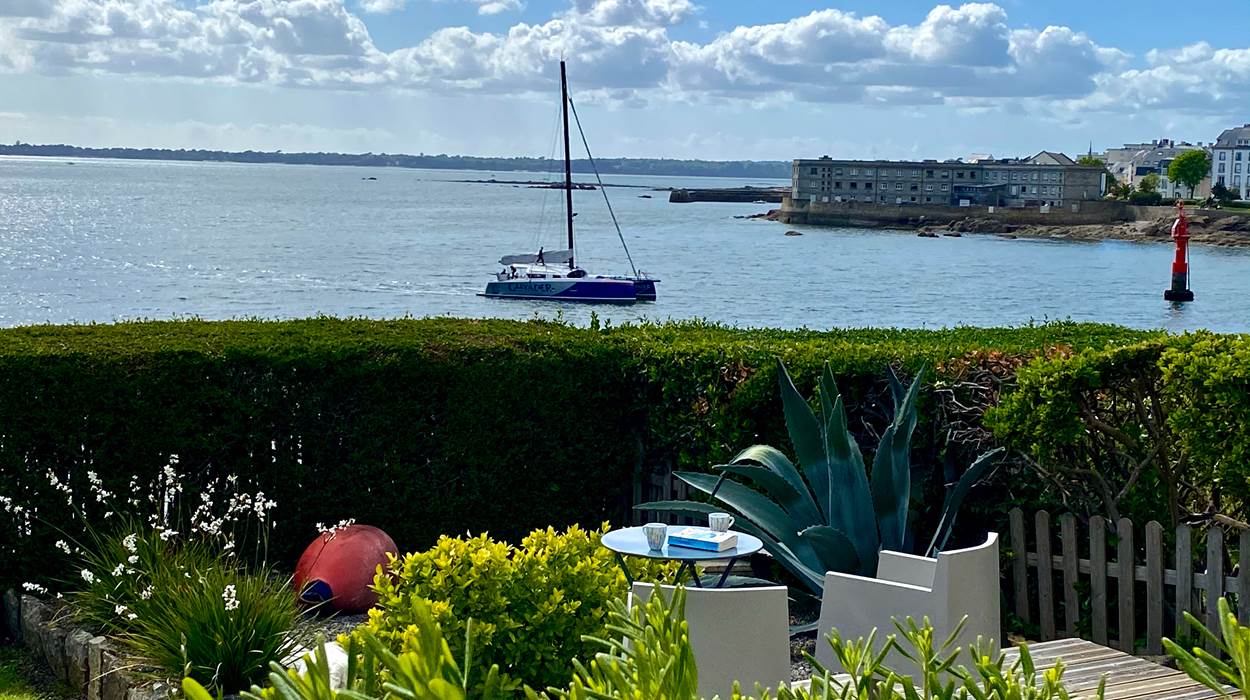 Terrasse vue mer
