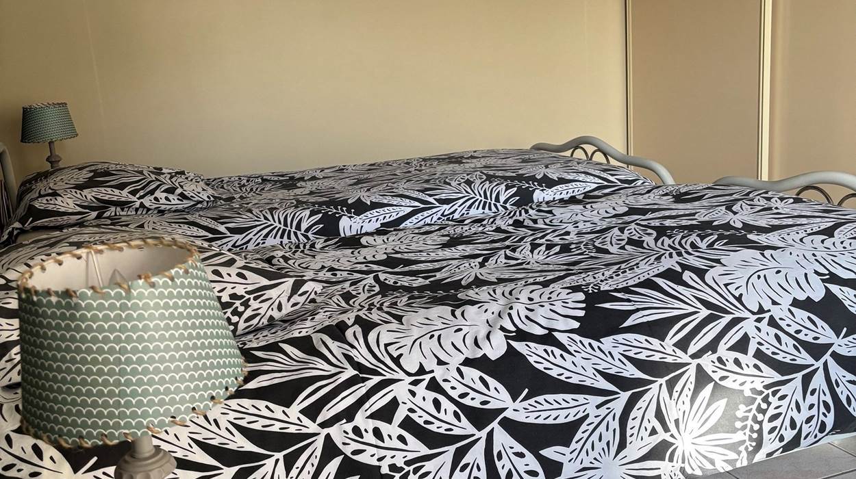 du confort avec 2 lits de 90 et des matelas haut de gamme