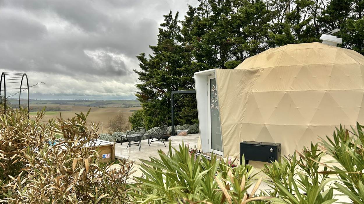 Le Dôme Lauragais vous accueil même en hiver