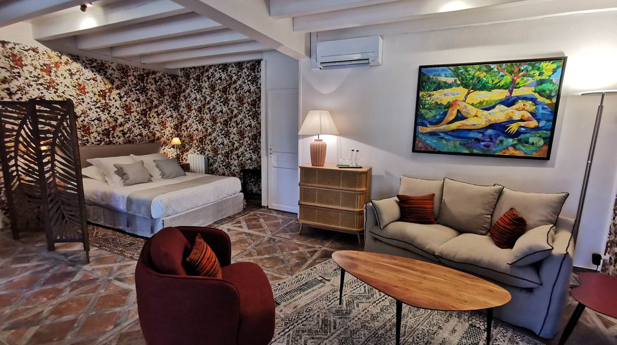 Les Hirondelles côté salon