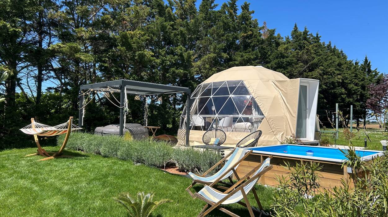 Un espace extérieur cosy et privatif !