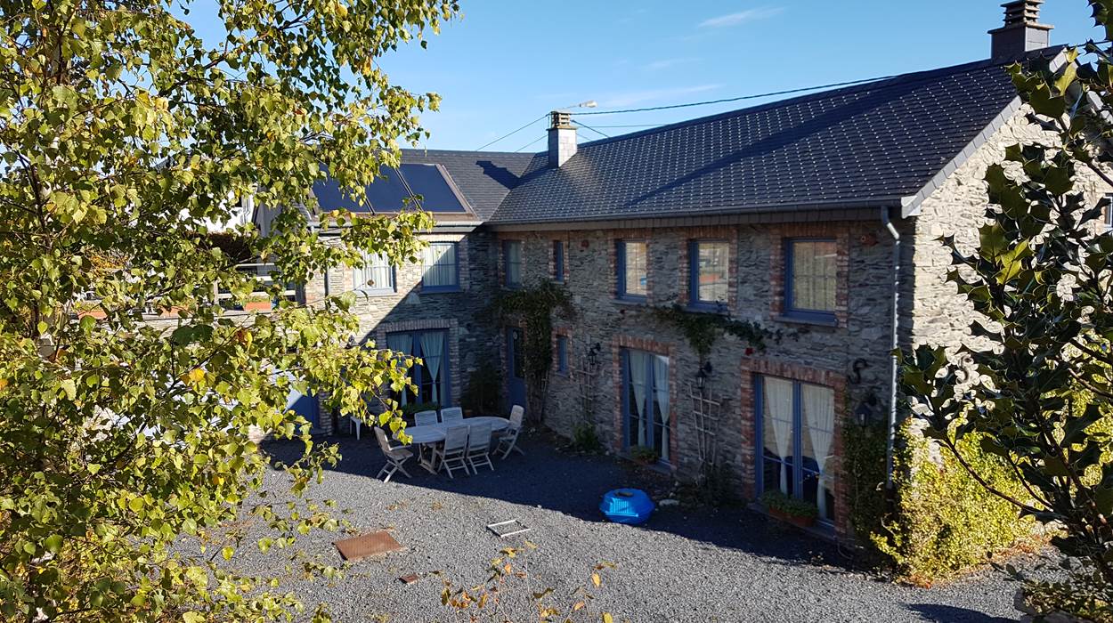 Vue arrière des gîtes